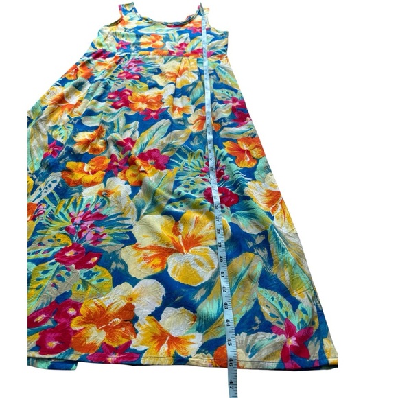JAMS World Vintage Hibiscus Print Midi Dress size XS - Picture 10 of 10